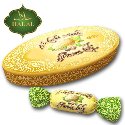 Sweets “Dried melon in chocolate”