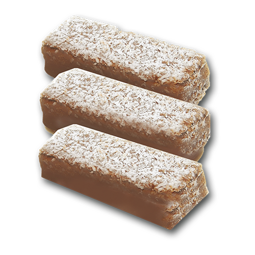 Chocolate-coated Wafers with coconut crumbs