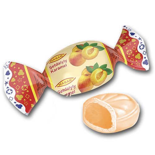 Fruit caramel “Peach”
