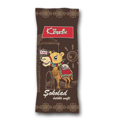 Chocolate-coated vanilla Wafers “Colt”