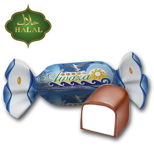 Chocolate coated sweets “Avaza”